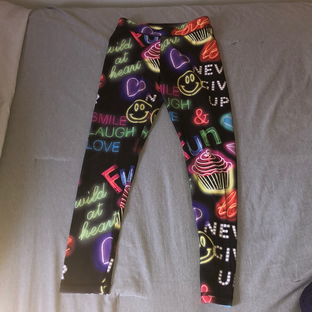 Justice leggings (rainbow)
